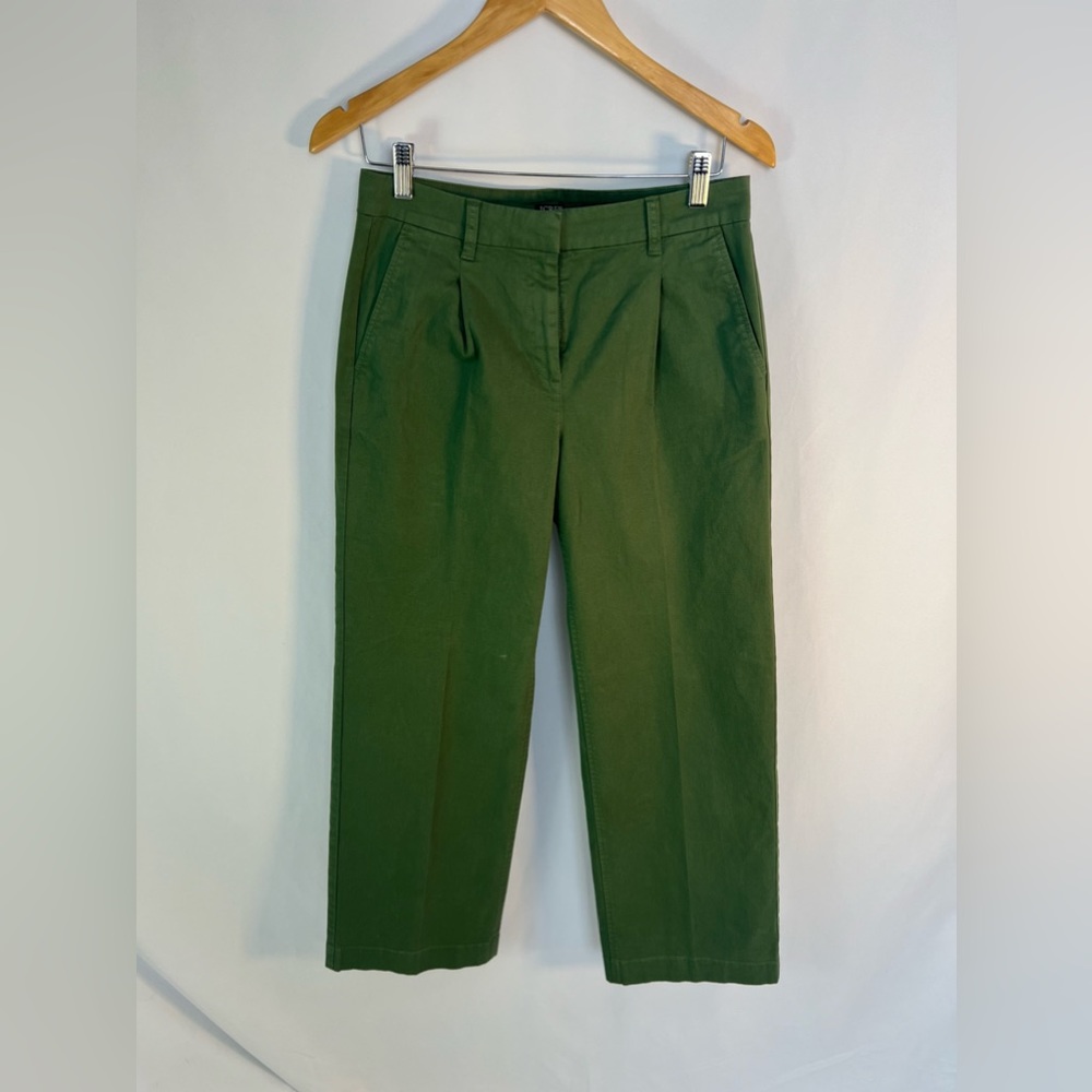 NEW / jcrew Tall pleated capeside chino pant - Picture 2 of 5
